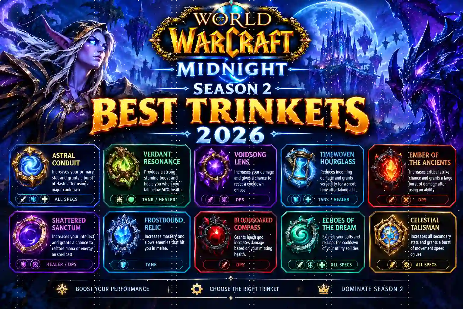 WoW Midnight Season 2 Best Trinkets 2026